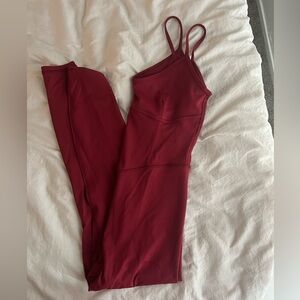 Red bodysuit